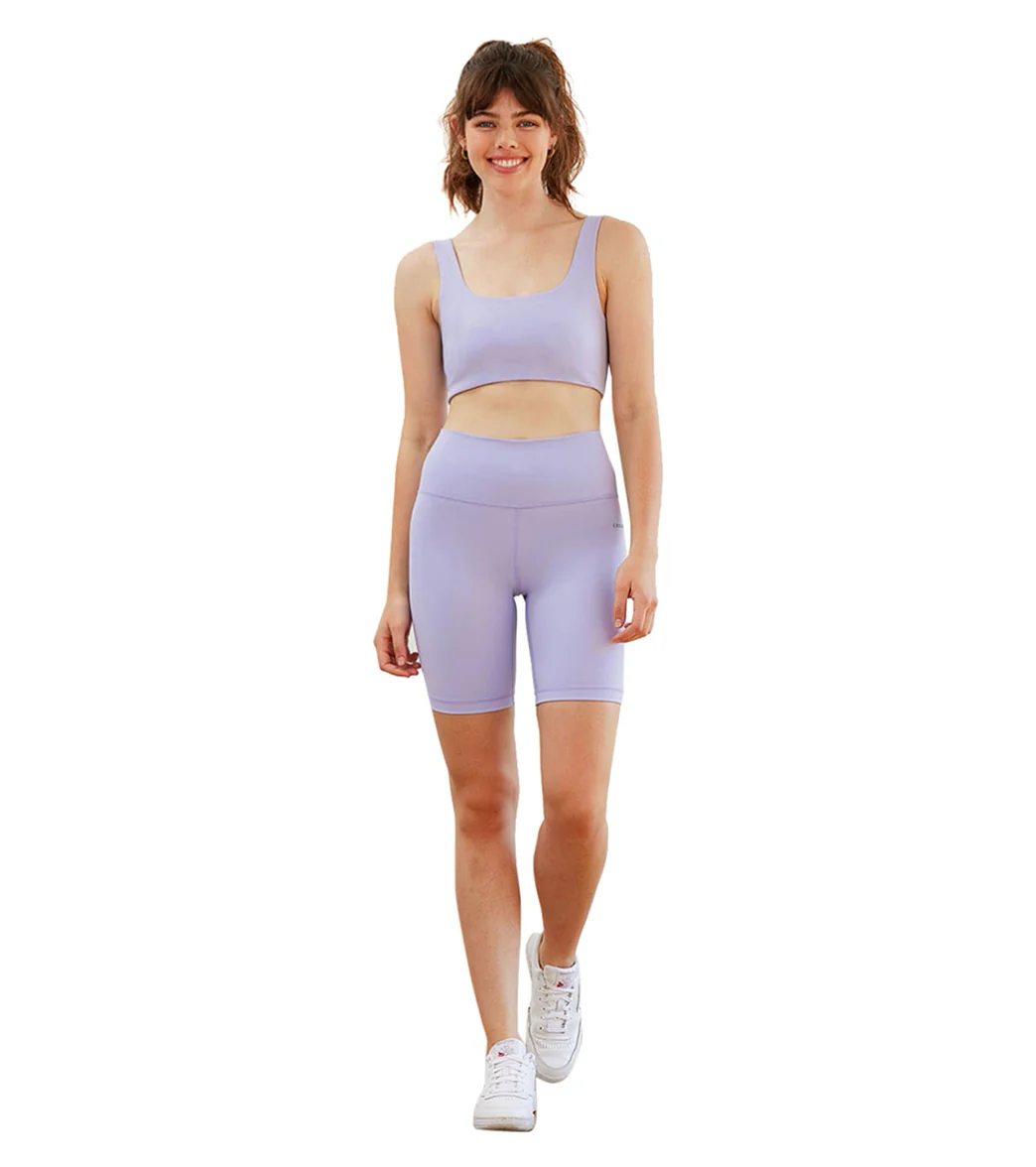Cream Yoga Drew Biker Shorts 8" - Image 4