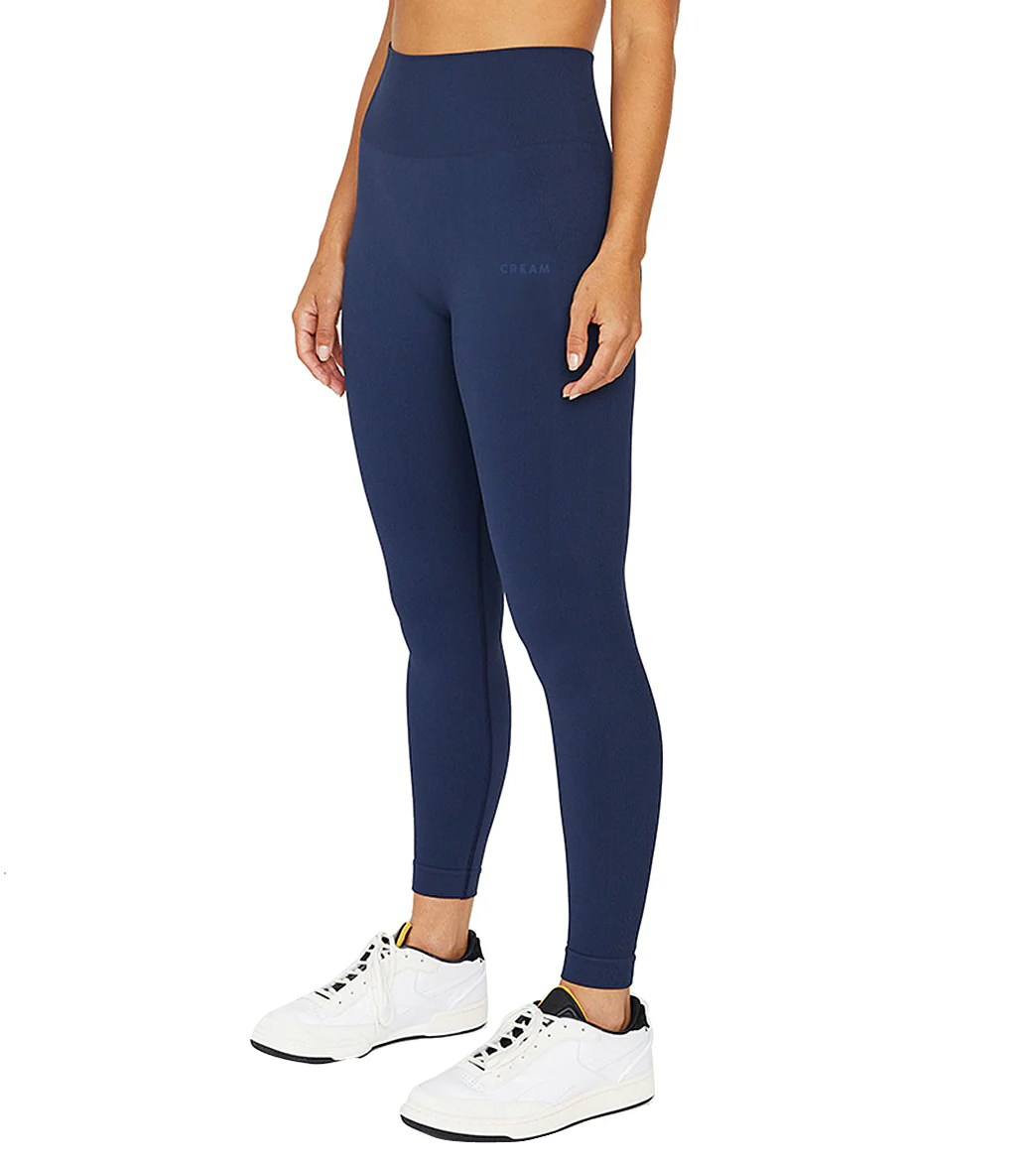 Cream Yoga Haylee Seamless Legging - Image 2
