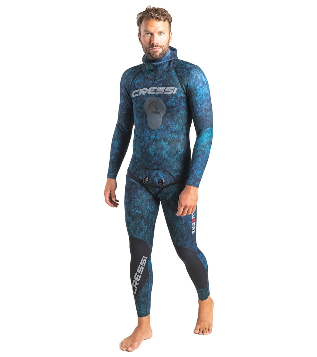 Cressi 3.5mm Tokugawa Open Cell Hooded Two Piece Wetsuit - Image 2