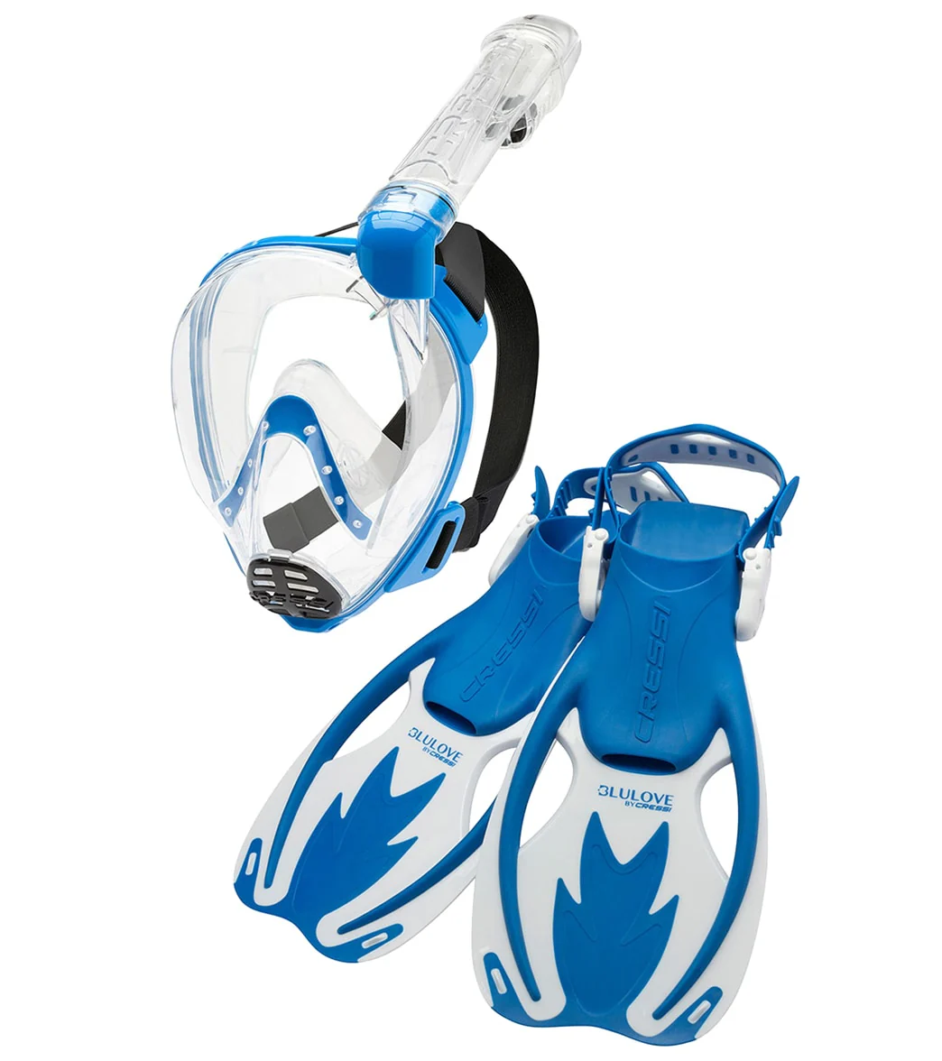 Cressi Kids' Baron Junior Snorkel Set - Image 6