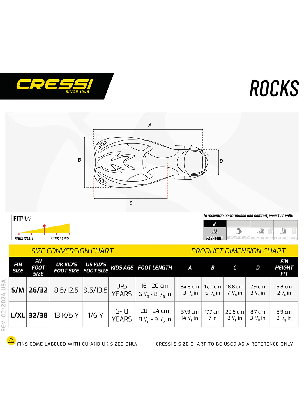 Cressi Kids' Tinetto Rocks Snorkle Dry Set - Image 5