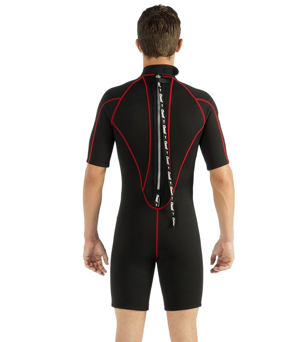 Cressi Men's Tortuga 2.5MM Short Sleeve Springsuit Wetsuit - Image 2