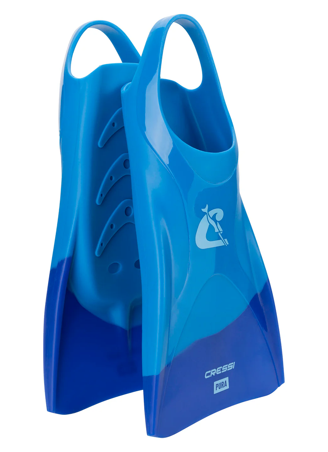 Cressi Pura Silicone Snorkeling and Swimming Fins - Image 2