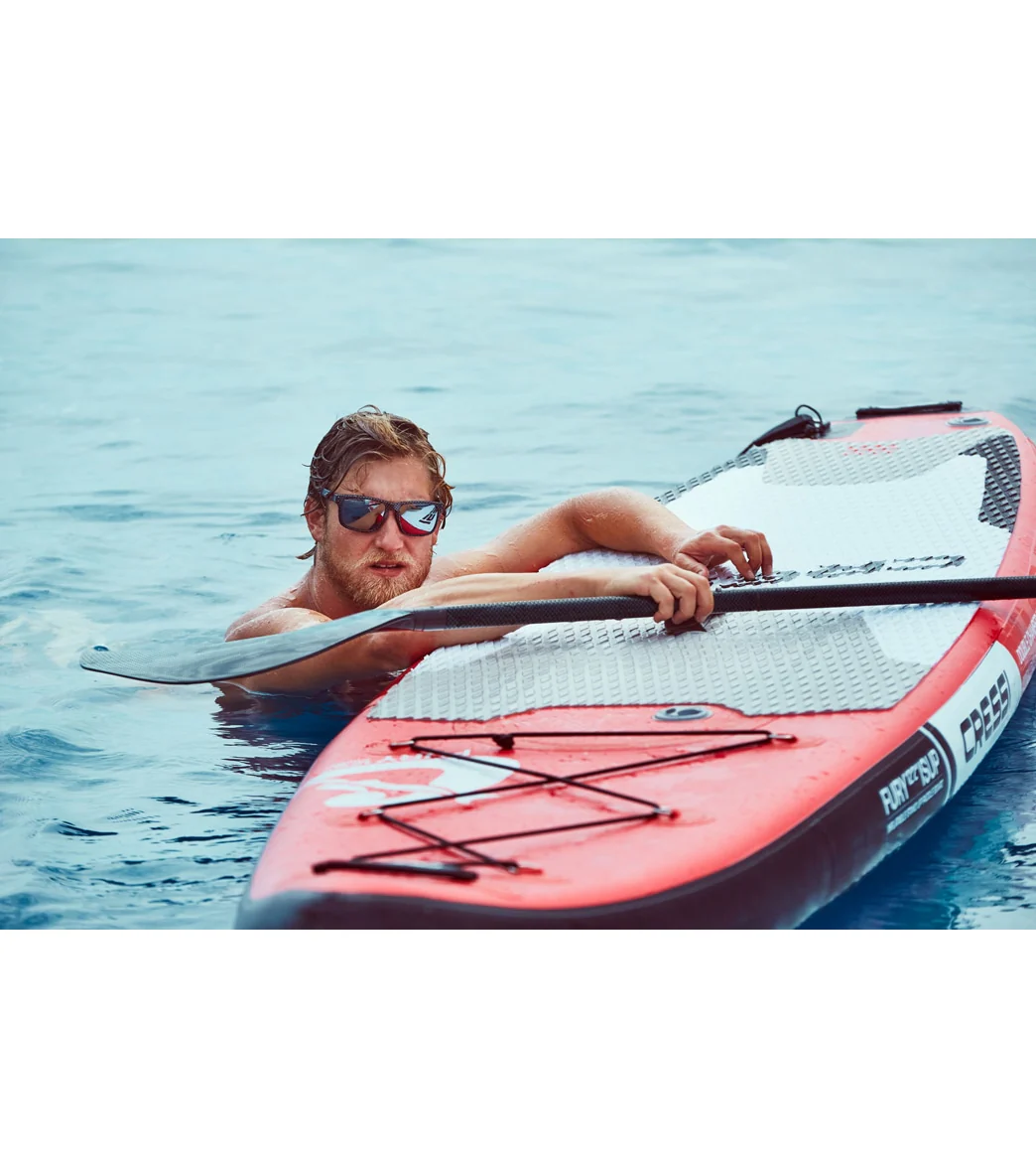 Cressi Set Isup Fury Touring Dc 12’2’' Rosso Inflatable SUP - Image 5