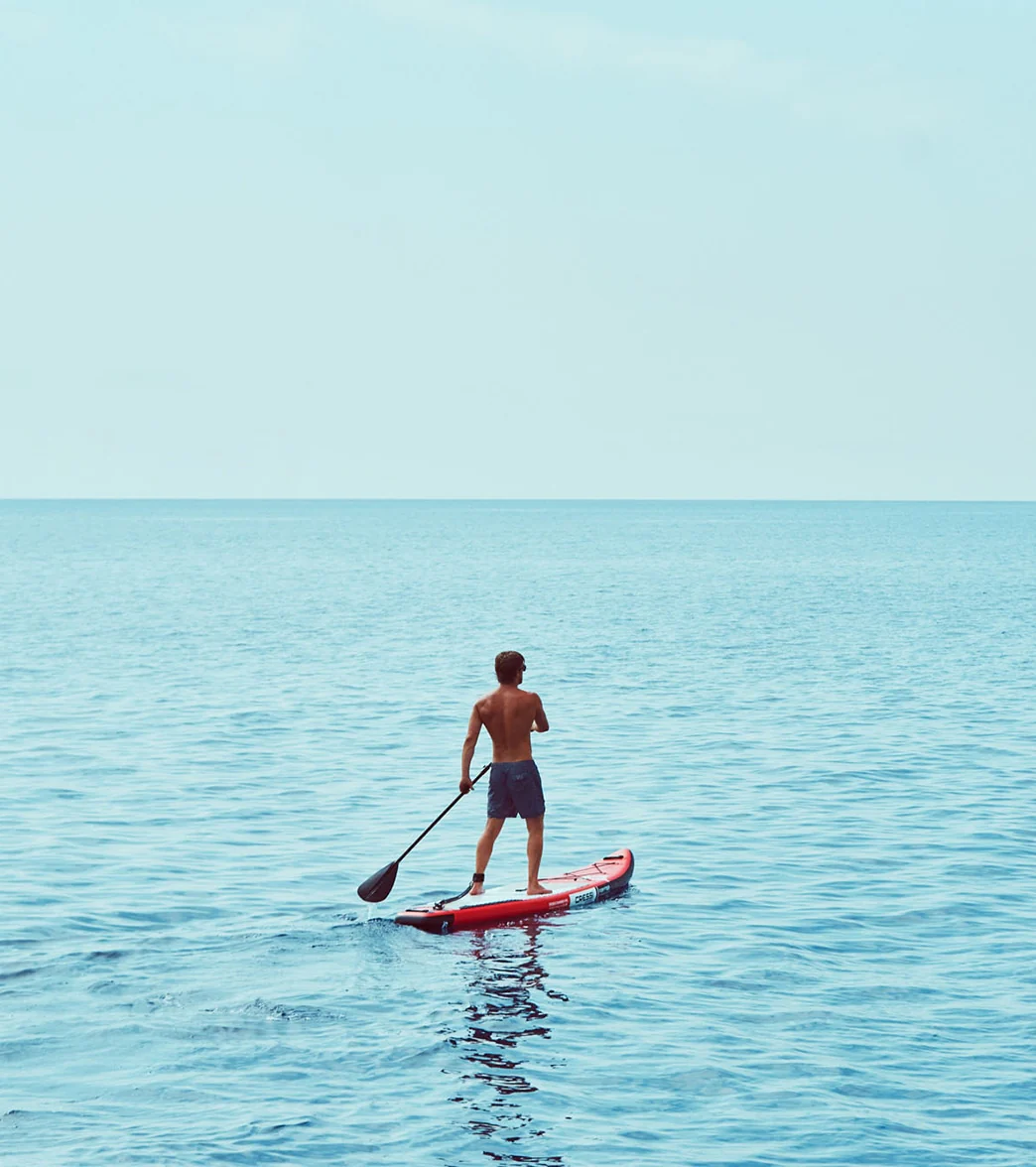 Cressi Set Isup Fury Touring Dc 12’2’' Rosso Inflatable SUP - Image 6
