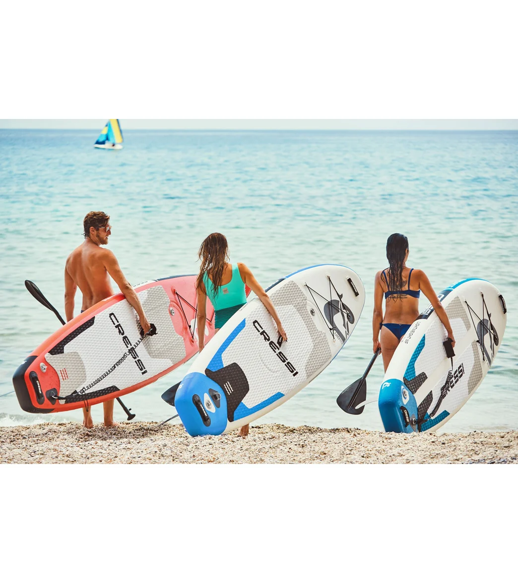 Cressi Set Isup Fury Touring Dc 12’2’' Rosso Inflatable SUP - Image 7