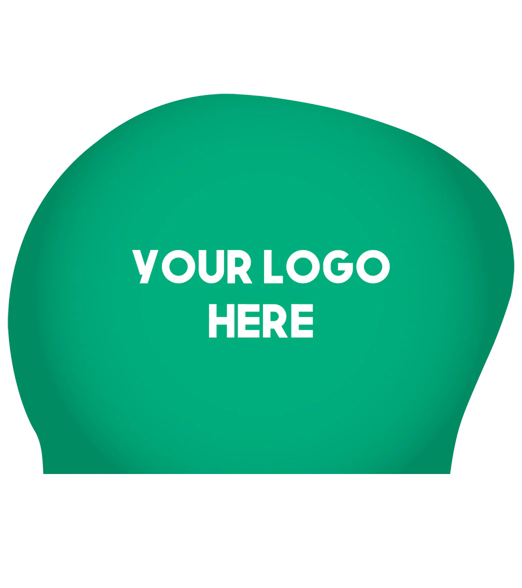 Custom Long Hair Silicone Swim Cap - Image 15