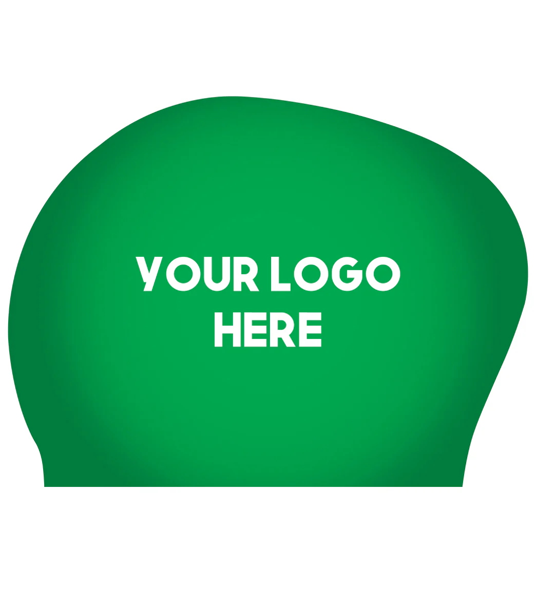 Custom Long Hair Silicone Swim Cap - Image 16