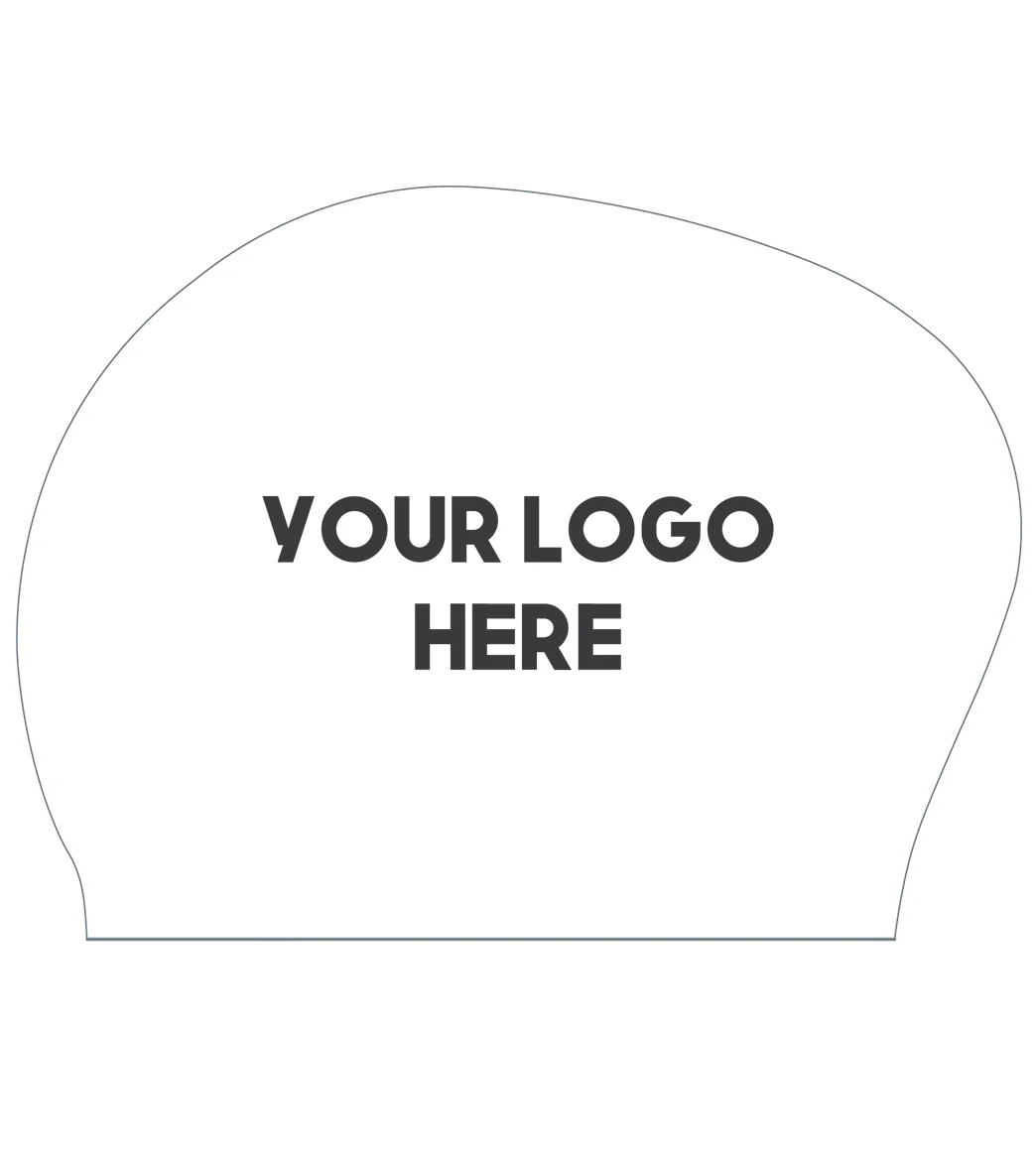 Custom Long Hair Silicone Swim Cap - Image 21