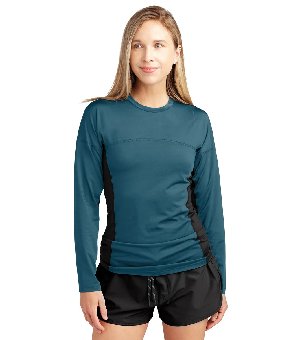 Dakine Women's HD Crew Long Sleeve UPF 50 Rash Guard - Image 7