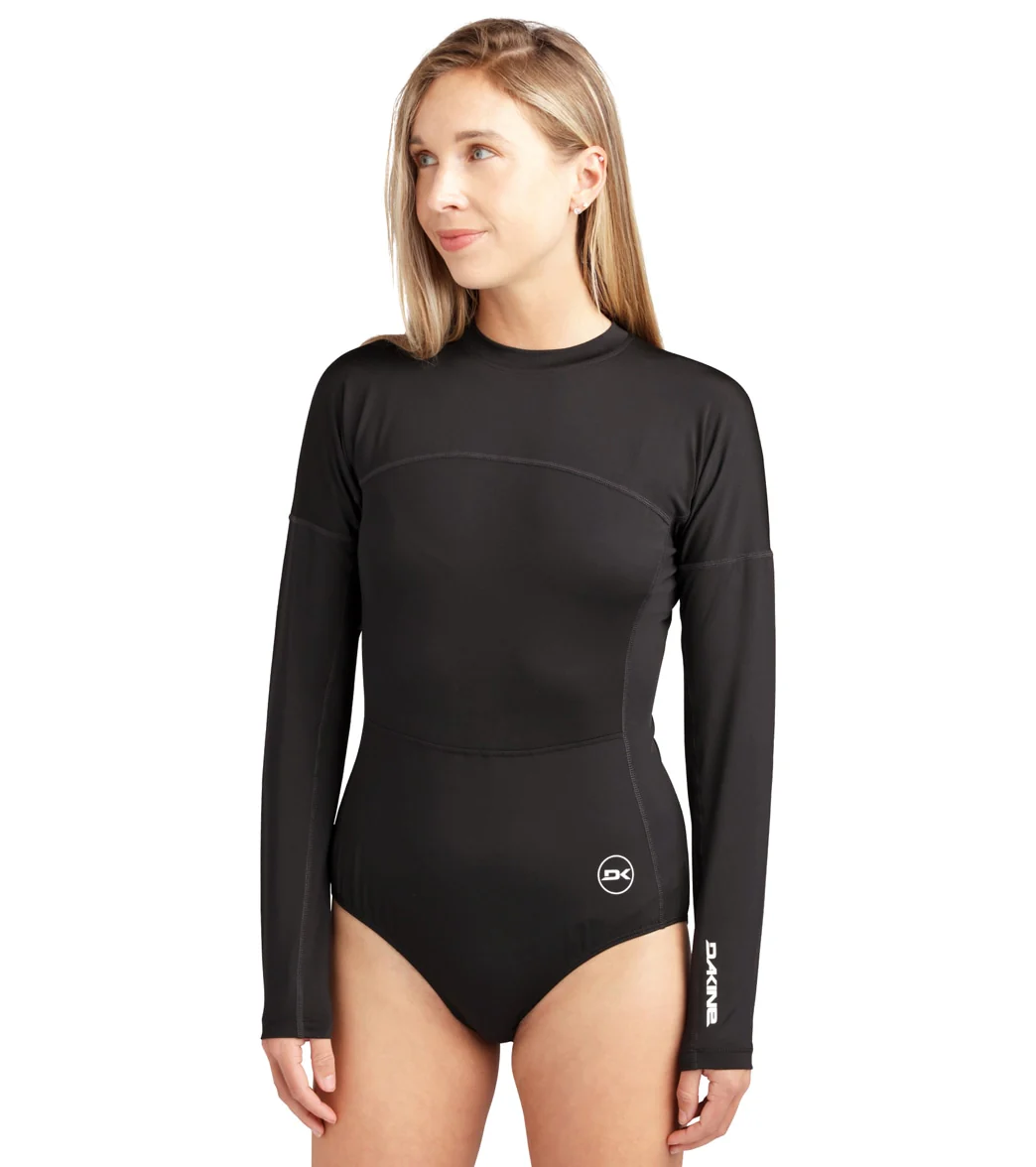 Dakine Women's HD Long Sleeve UPF 50 One Piece Swimsuit - Image 12