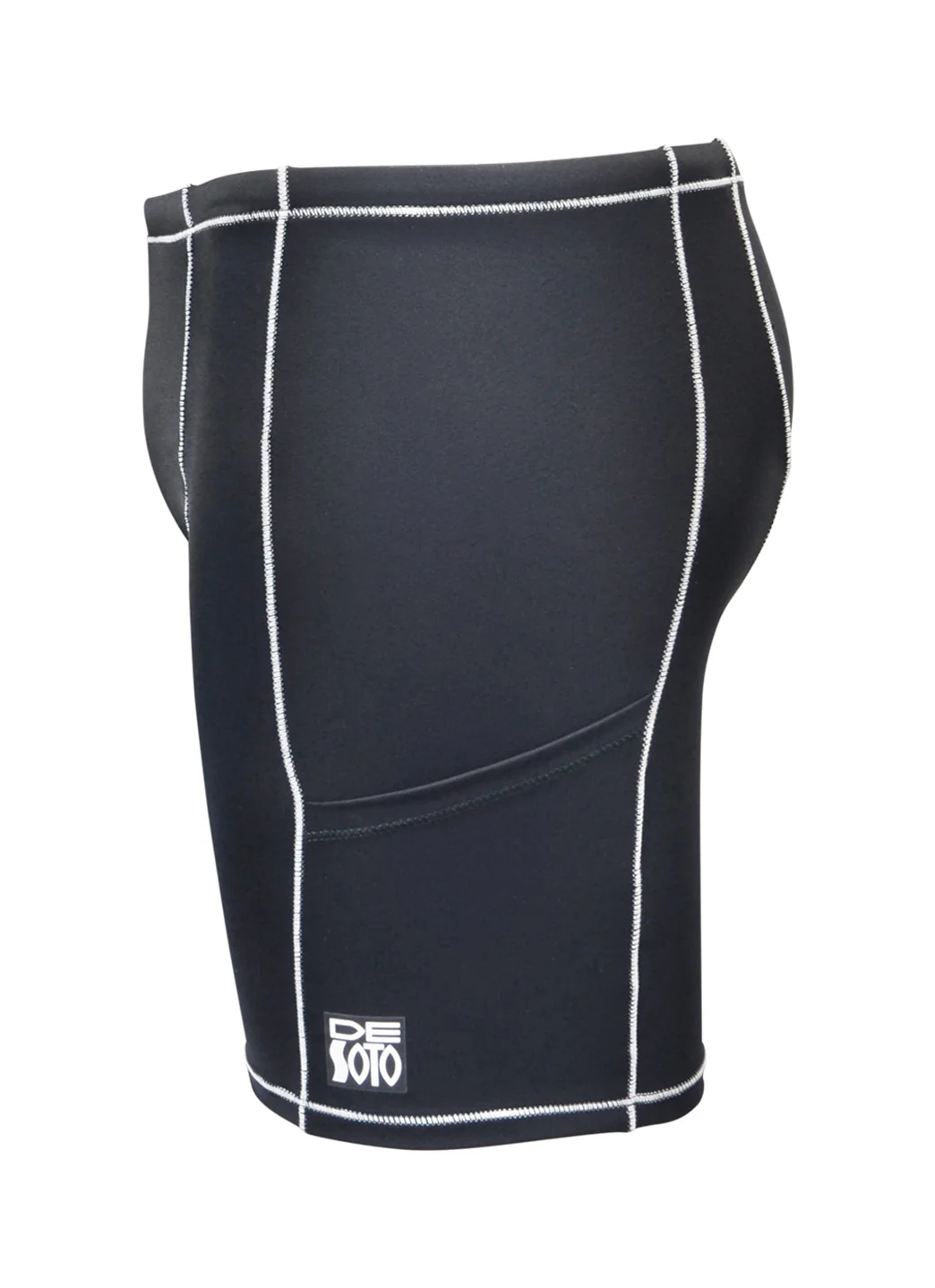 DeSoto Men's Dual Pocket Low-Cut Carrera Tri Short - Image 4