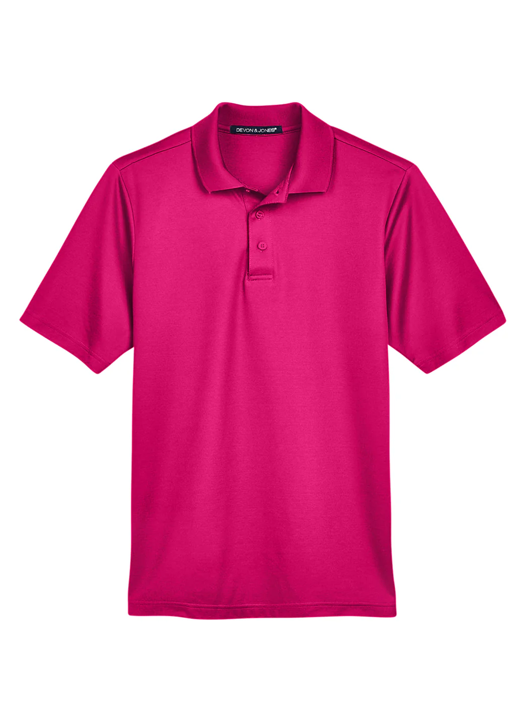 Devon & Jones Men's CrownLux Performance Plaited Polo Shirt - Image 118