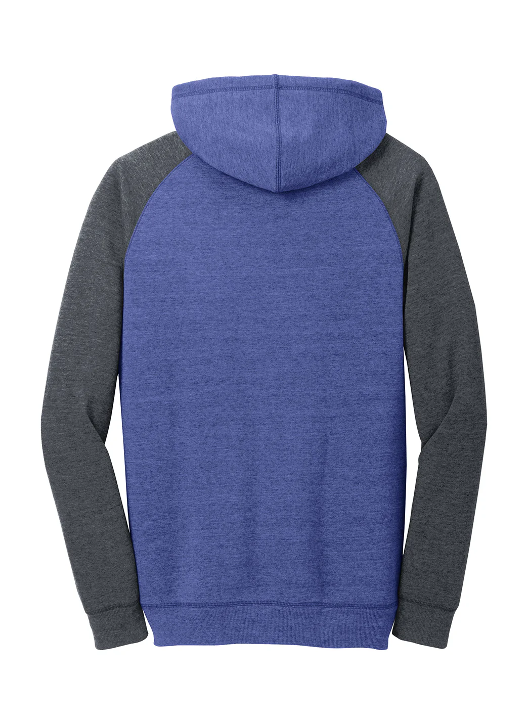District Unisex Lightweight Fleece Raglan Hoodie - Image 4
