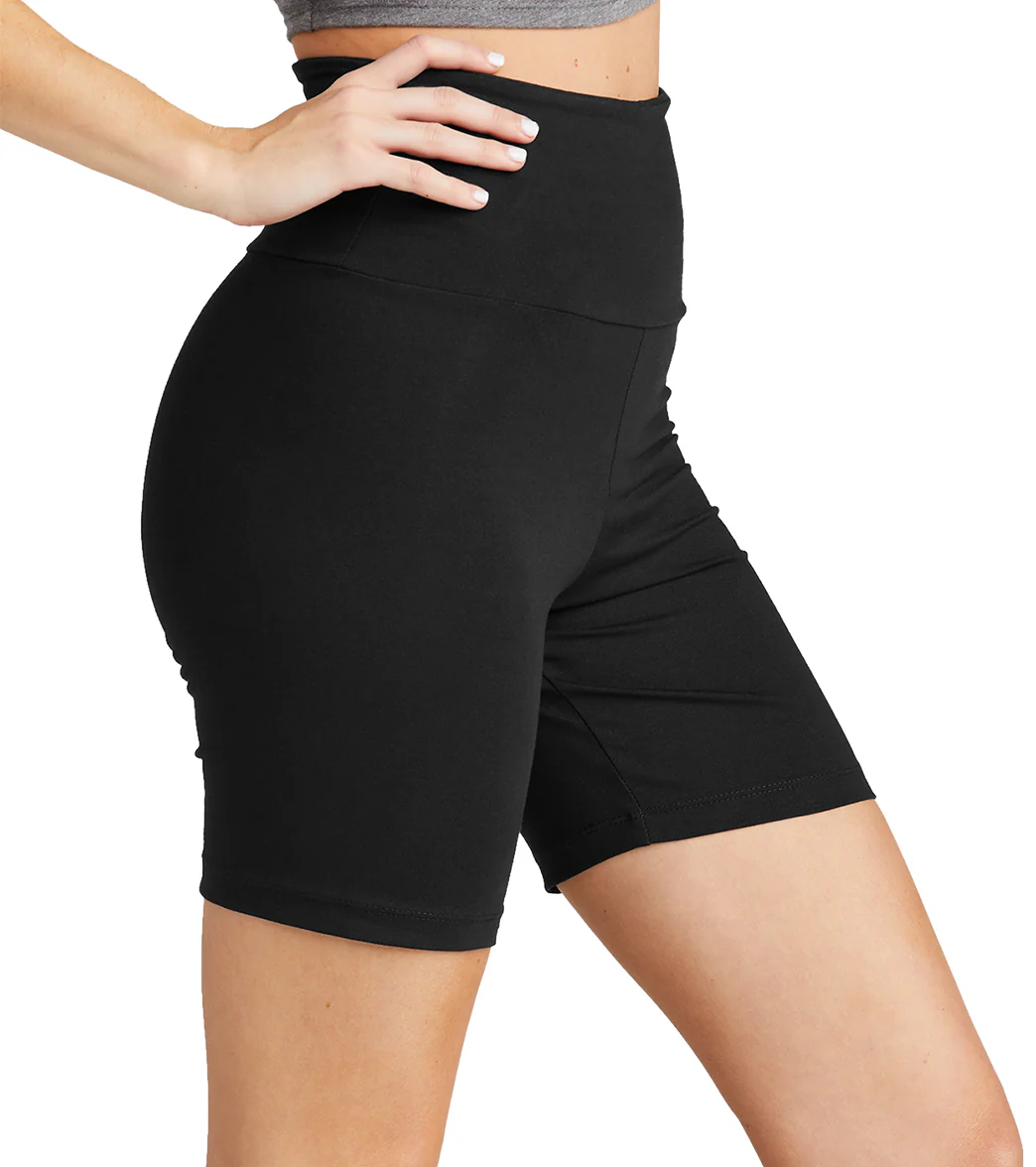 District Women’s Flex High-Waist Bike Shorts - Image 6