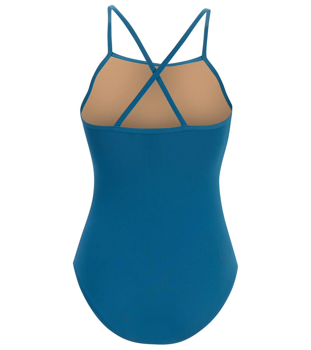 Dolfin Aquashape Women's Color Block Moderate Lap Suit One Piece Swimsuit - Image 7