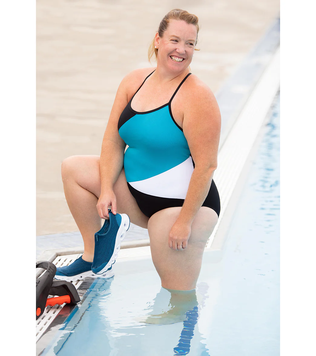 Dolfin Aquashape Women's Color Block Moderate One Piece Swimsuit - Image 7