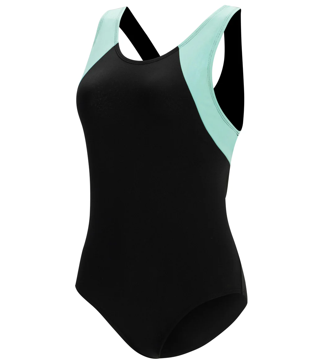 Dolfin Aquashape Women's Color Block One Piece Swimsuit - Image 5