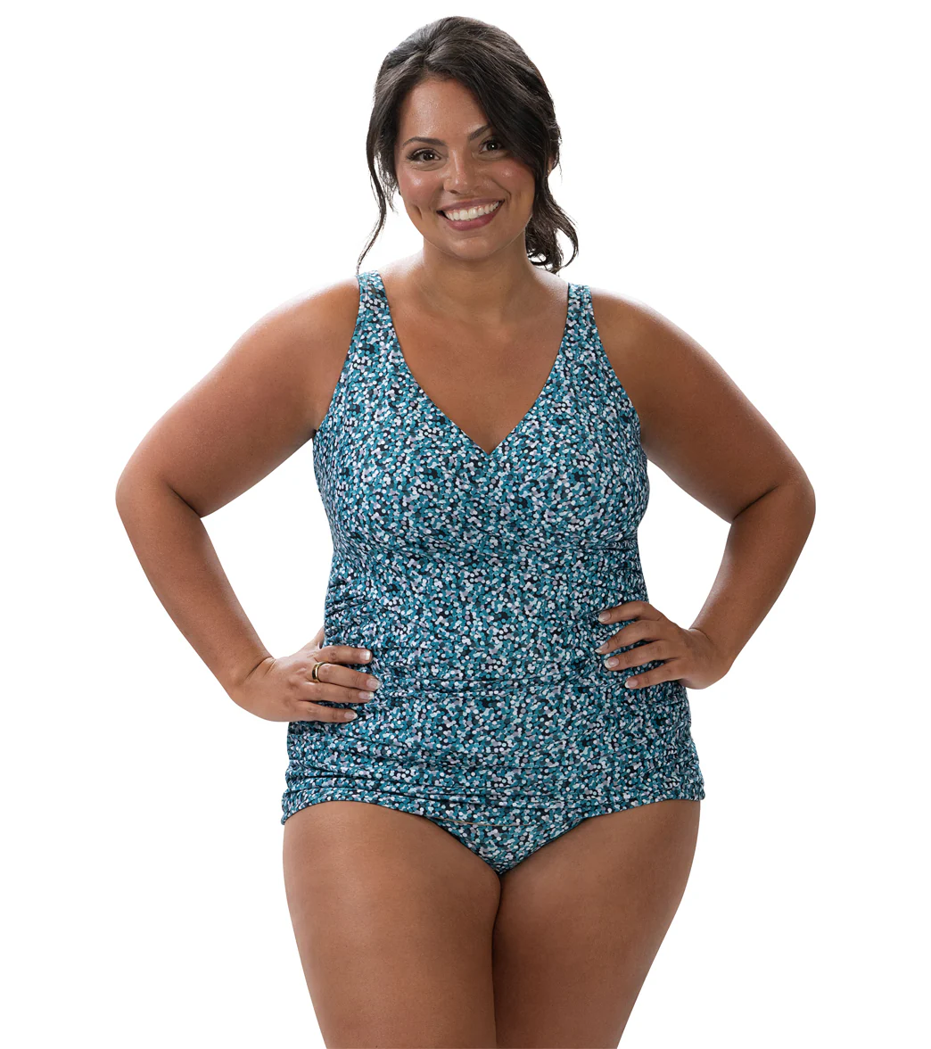 Dolfin Aquashape Women's Printed High Waisted Bikini Bottom - Image 6