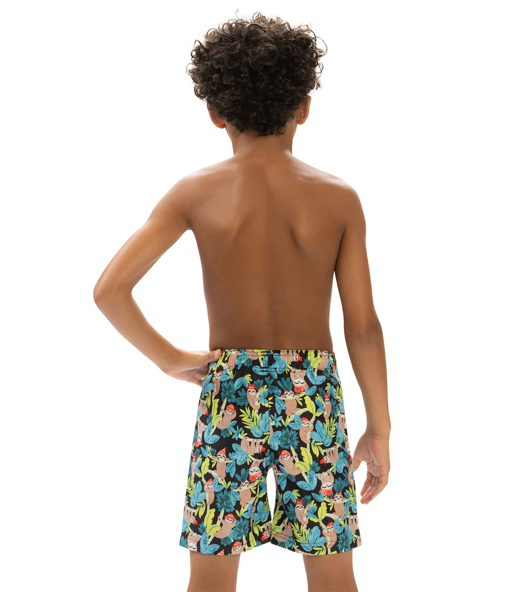 Dolfin Boys' Hang Tight Printed Swim Trunk (Little Kid) - Image 2