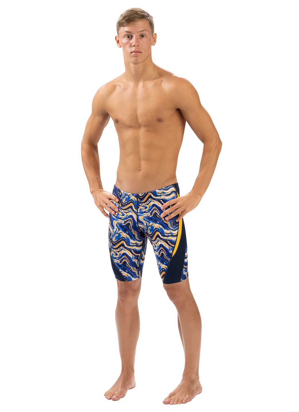 Dolfin Men's Blaze Color Block Jammer Swimsuit - Image 9
