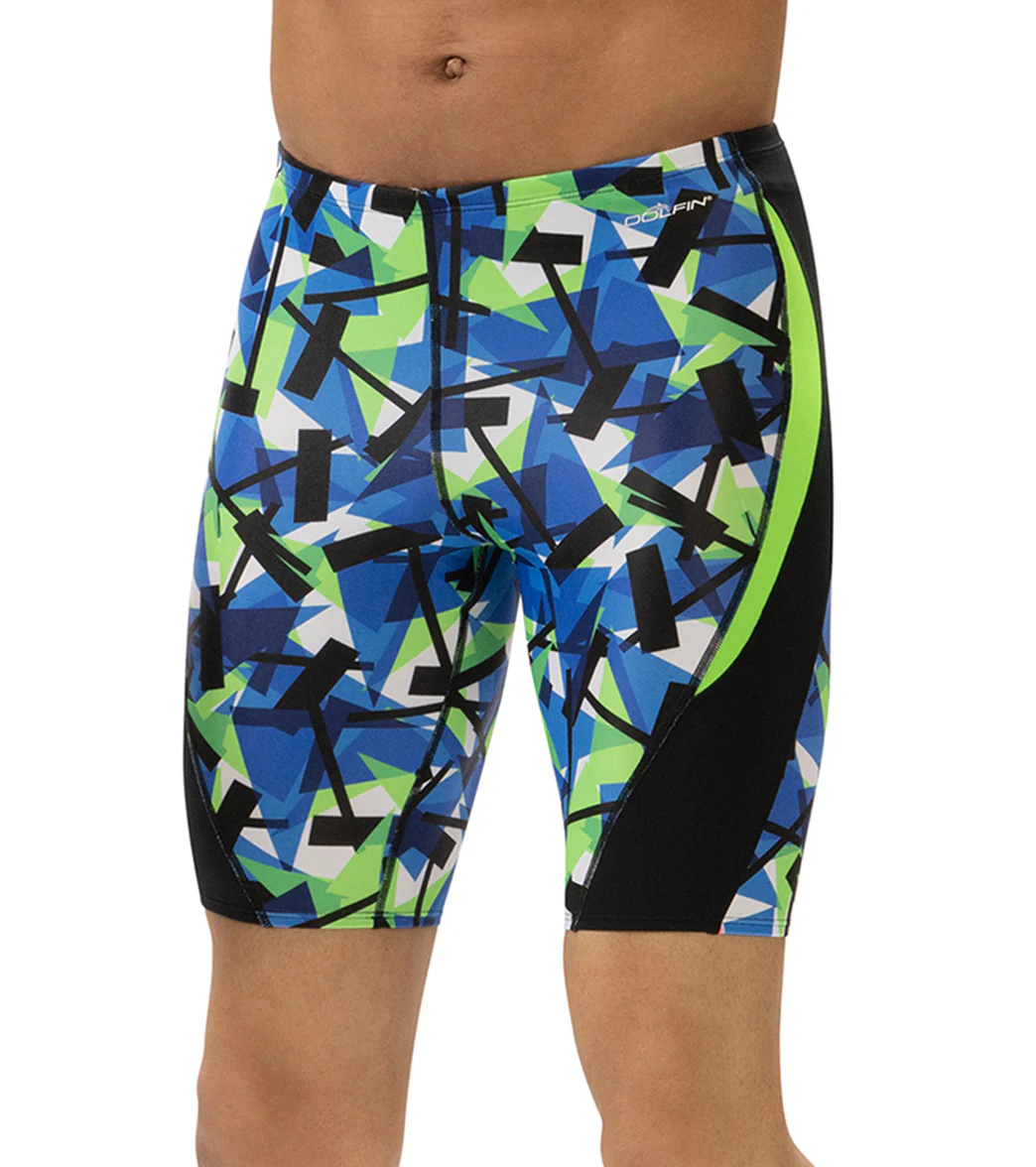 Dolfin Men's Reliance Color Blocked Razor Jammer Swimsuit - Image 3