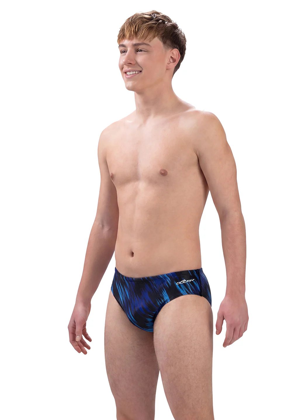 Dolfin Men's Reliance Flash Asymmetrical Racer Brief Swimsuit - Image 6
