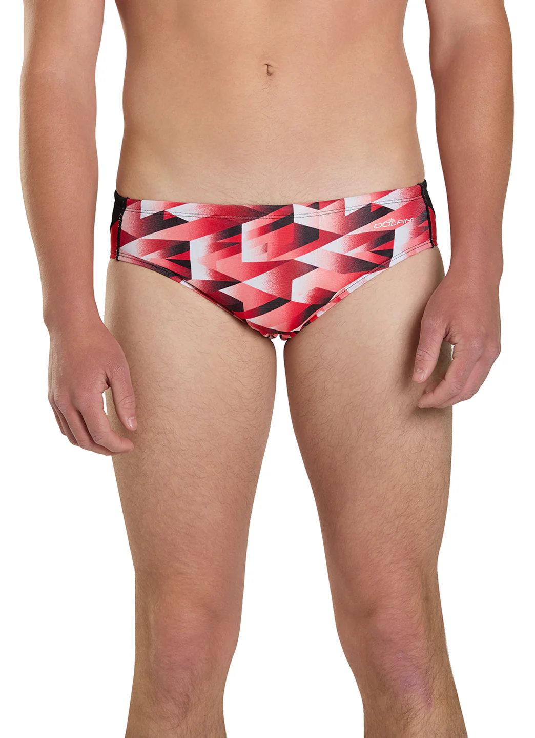 Dolfin Men's Reliance Molten Print Spliced Racer Brief Swimsuit - Image 17