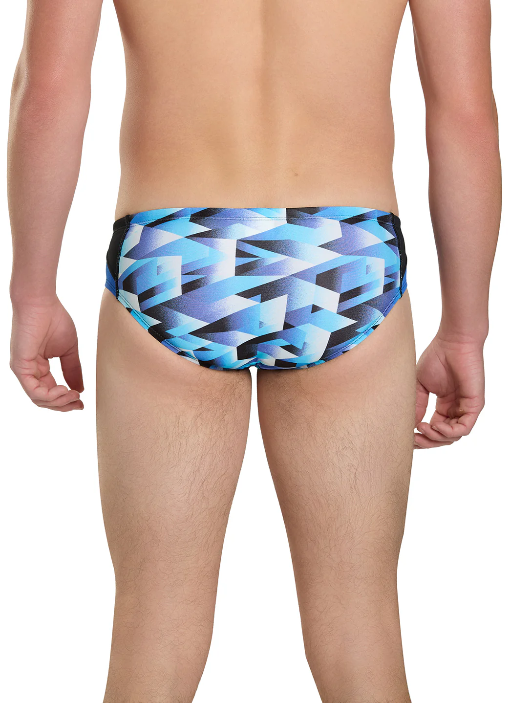 Dolfin Men's Reliance Molten Print Spliced Racer Brief Swimsuit - Image 49