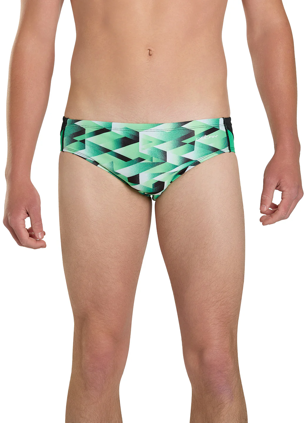 Dolfin Men's Reliance Molten Print Spliced Racer Brief Swimsuit - Image 7