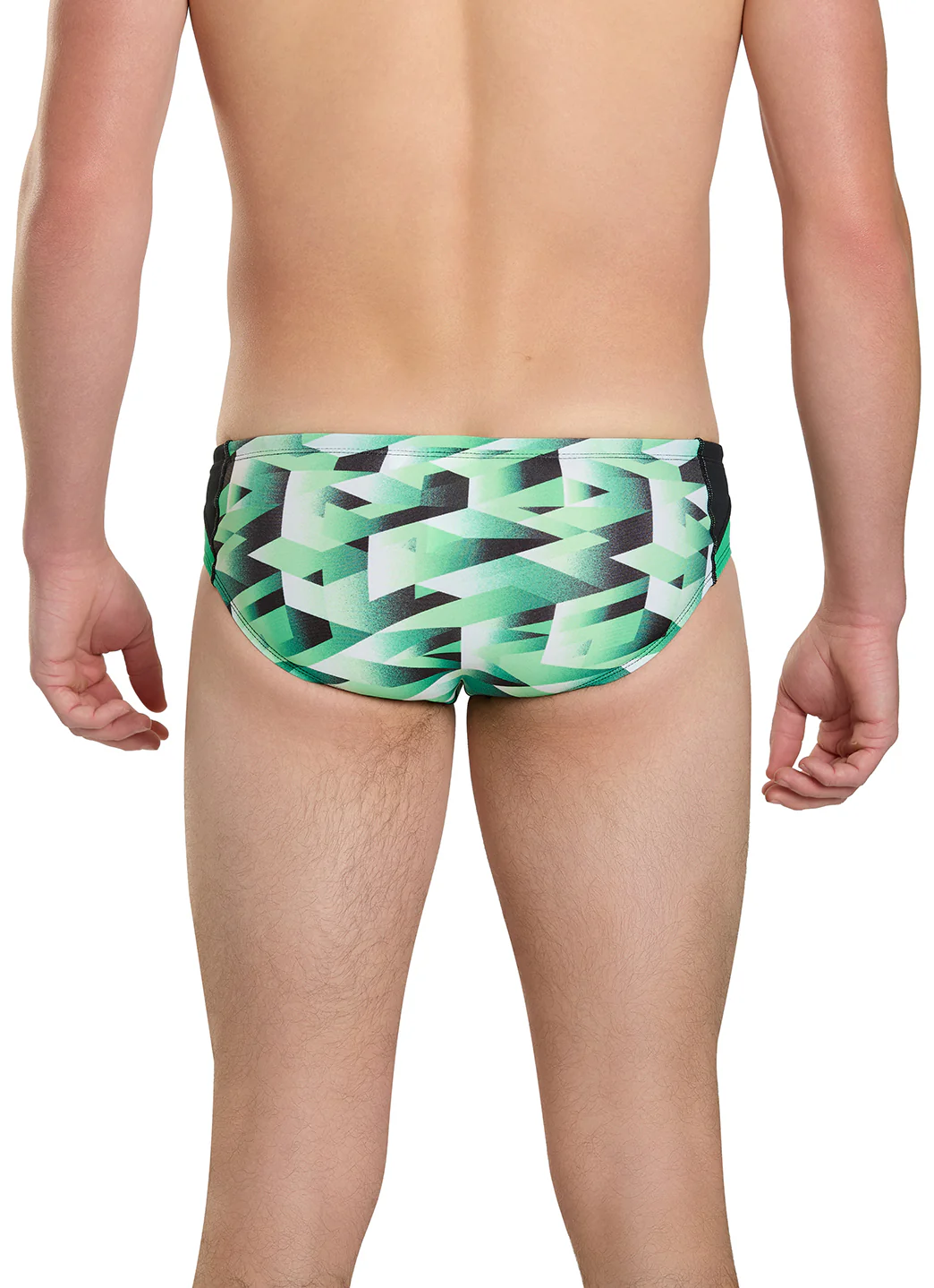 Dolfin Men's Reliance Molten Print Spliced Racer Brief Swimsuit - Image 9