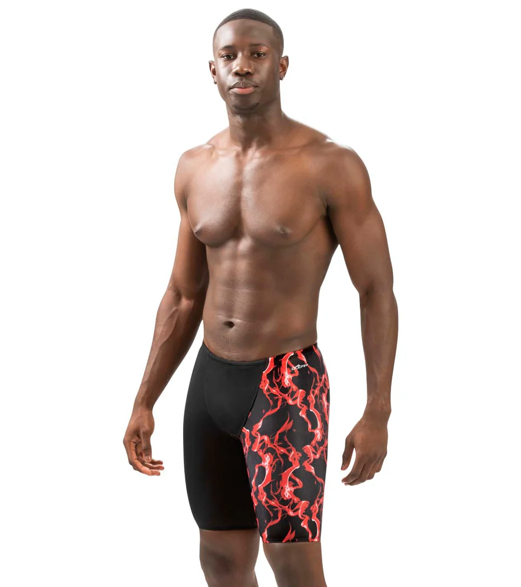 Dolfin Men's Reliance Vapor Print Spliced Jammer Swimsuit - Image 11