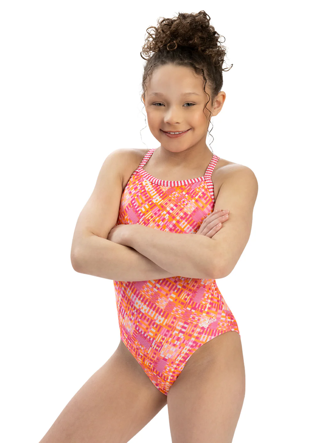 Dolfin Uglies Girls' As If One Piece Swimsuit (Big Kid) - Image 2