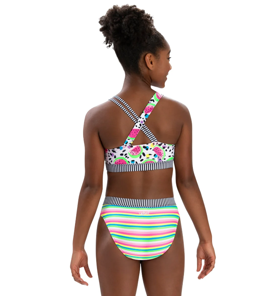 Dolfin Uglies Women's Asymmetrical Two Piece Work Out Swimsuit - Image 10