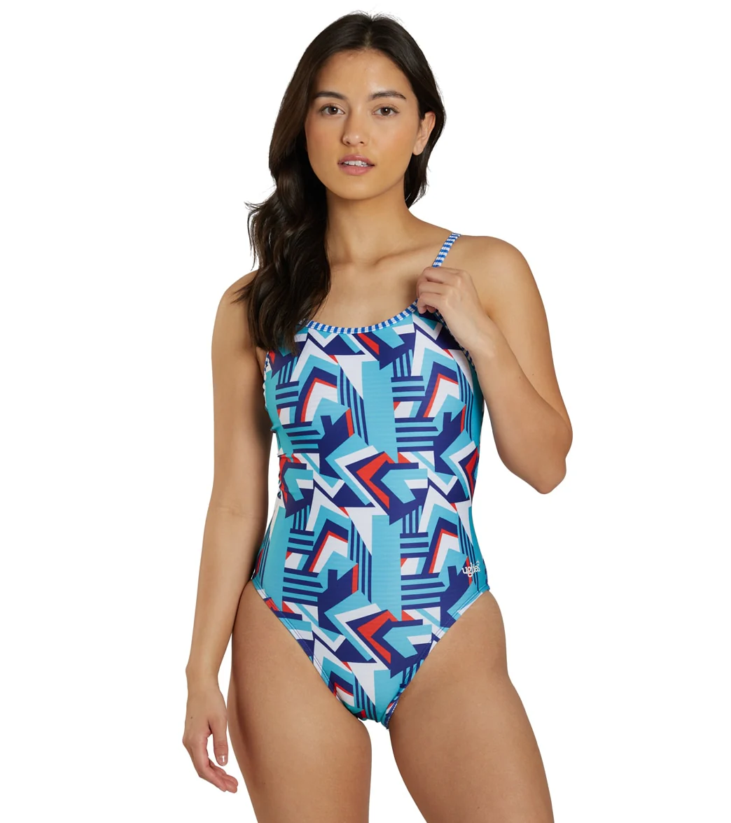 Dolfin Uglies Women's Double Strap Back One Piece Swimsuit - Image 15