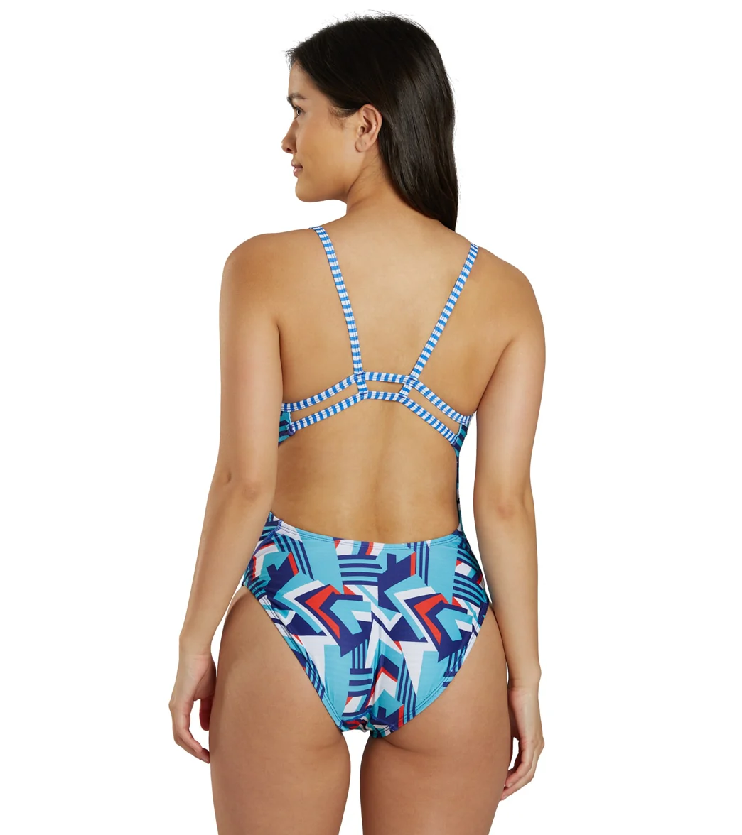Dolfin Uglies Women's Double Strap Back One Piece Swimsuit - Image 17