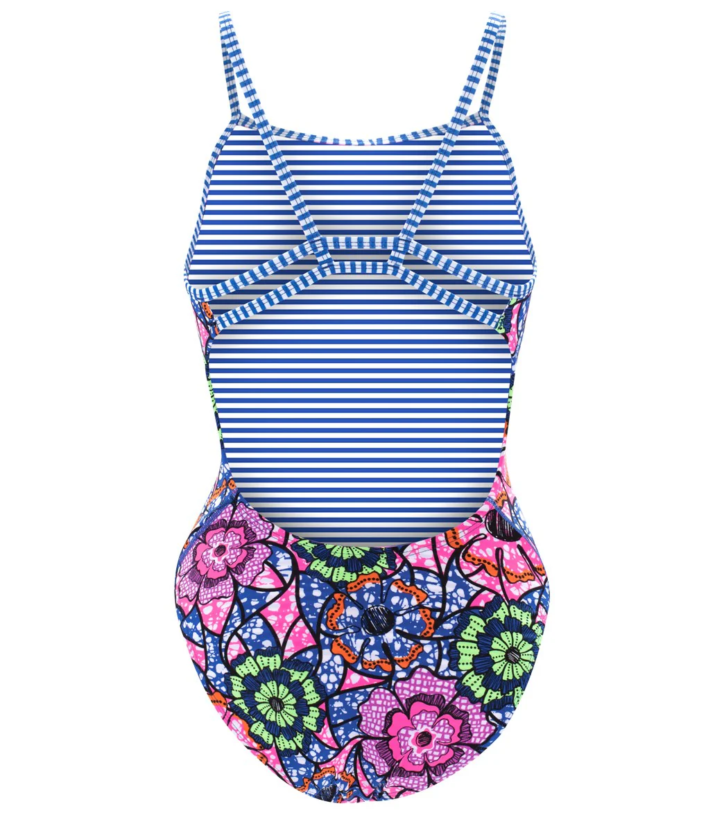 Dolfin Uglies Women's Double Strap Back One Piece Swimsuit - Image 39