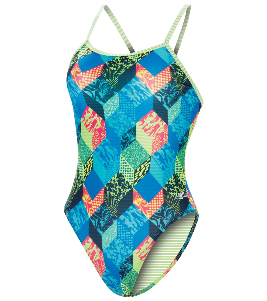 Dolfin Uglies Women's String Back One Piece Swimsuit - Image 51