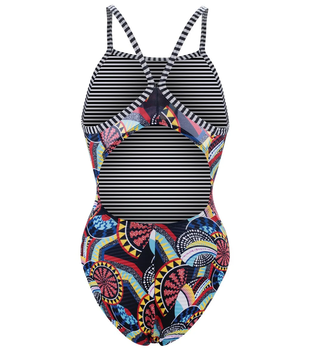 Dolfin Uglies Women's V-2 Back One Piece Swimsuit - Image 100