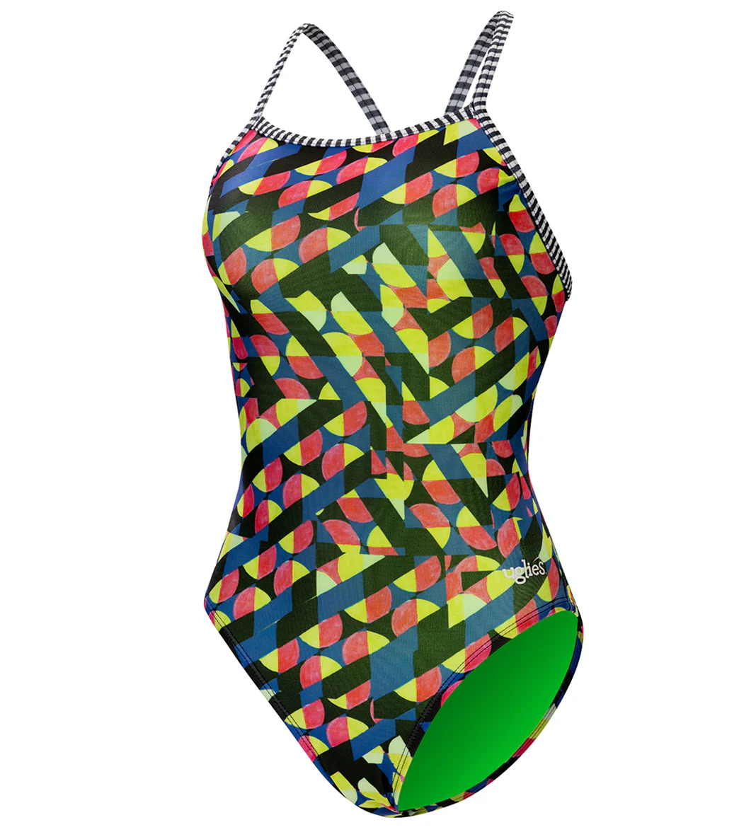 Dolfin Uglies Women's V-2 Back One Piece Swimsuit - Image 3