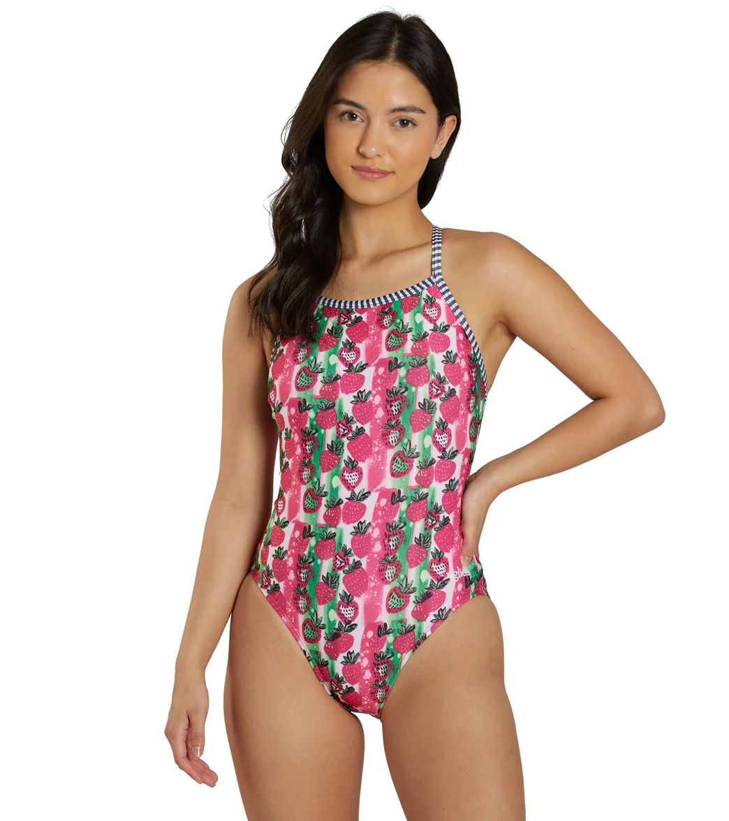 Dolfin Uglies Women's V-2 Back One Piece Swimsuit - Image 55