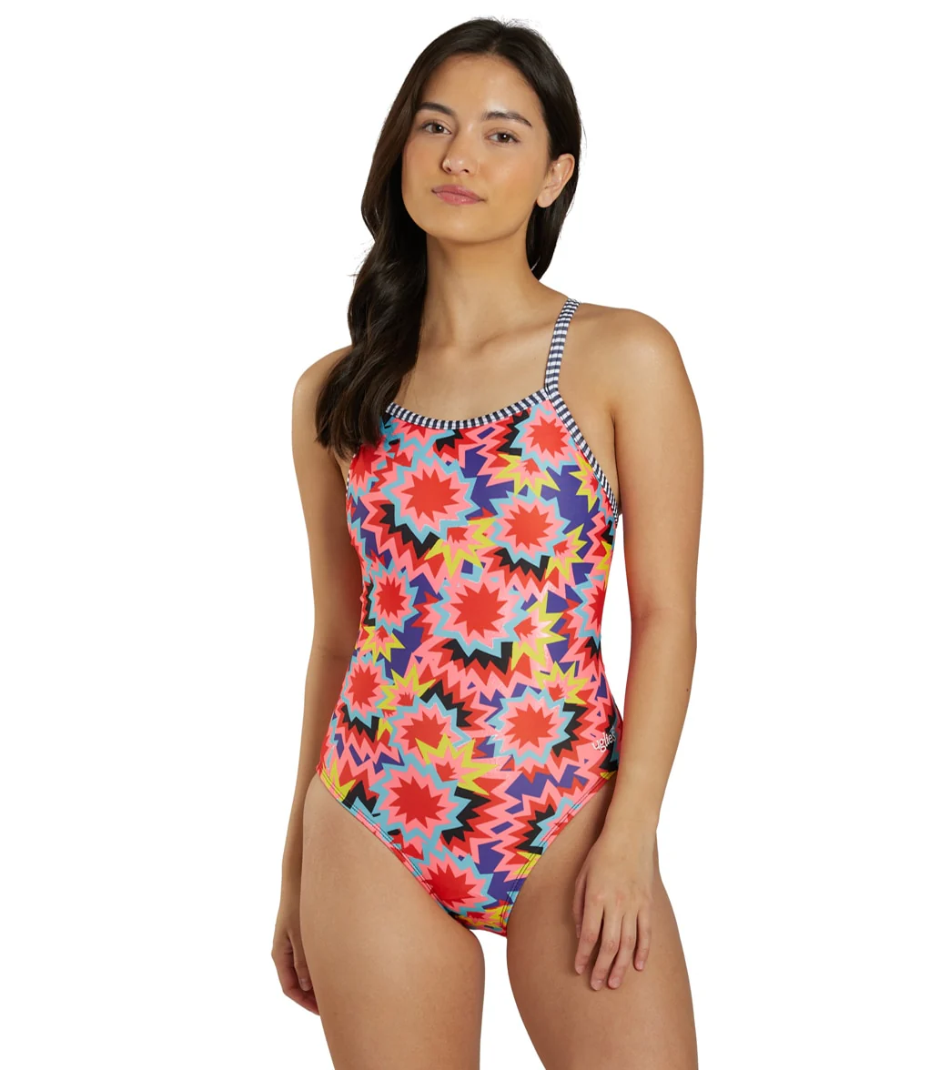 Dolfin Uglies Women's V-2 Back One Piece Swimsuit - Image 90