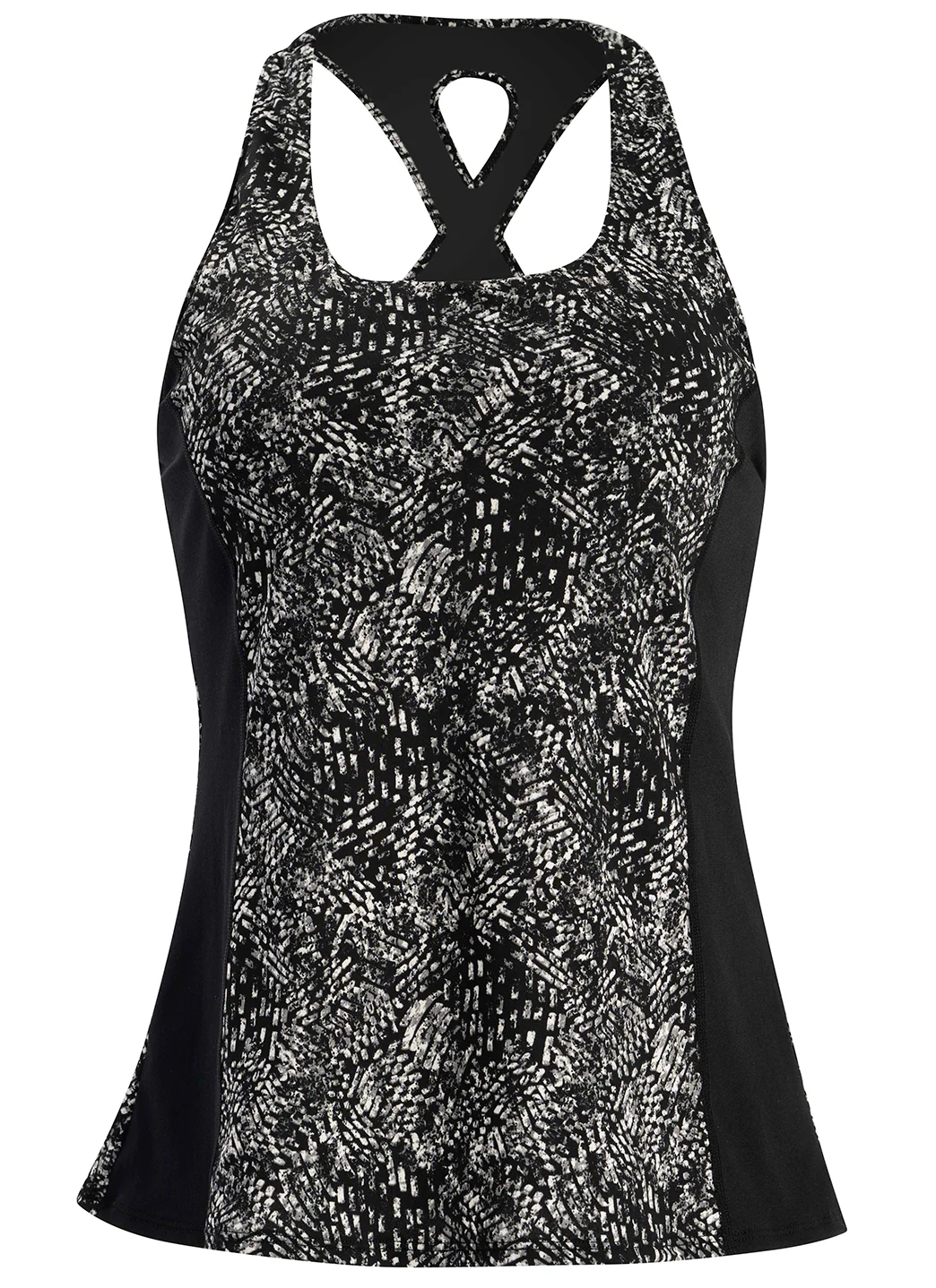 Dolfin Women's Aquashape Print Twist Back Tankini Top - Image 14