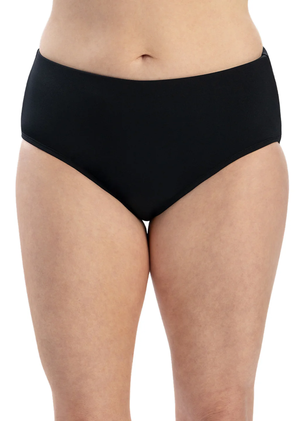 Dolfin Women's Aquashape Solid Conservative Brief Bikini Bottom - Image 5