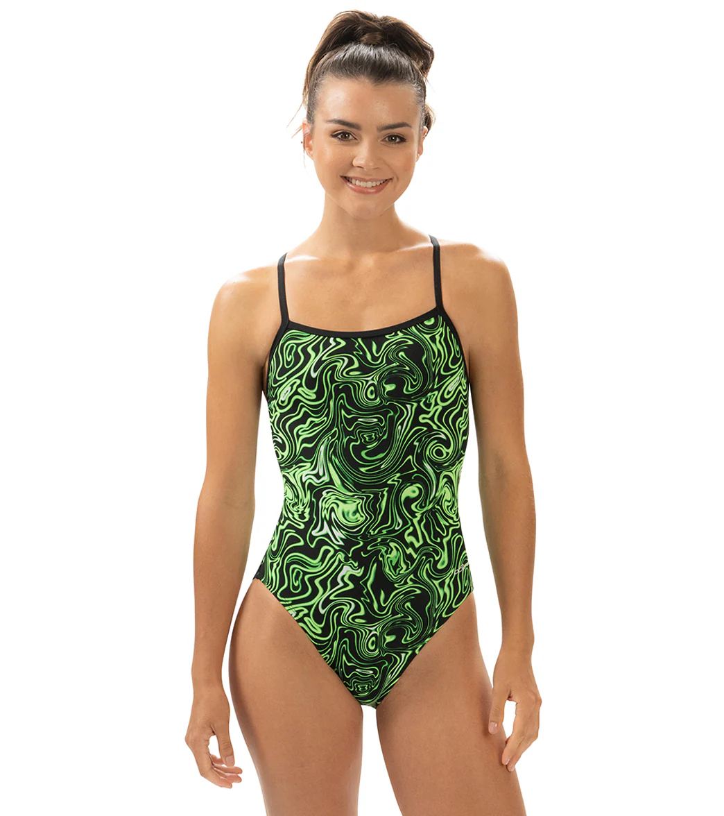 Dolfin Women's Reliance Forcefield V-Back One Piece Swimsuit - Image 24