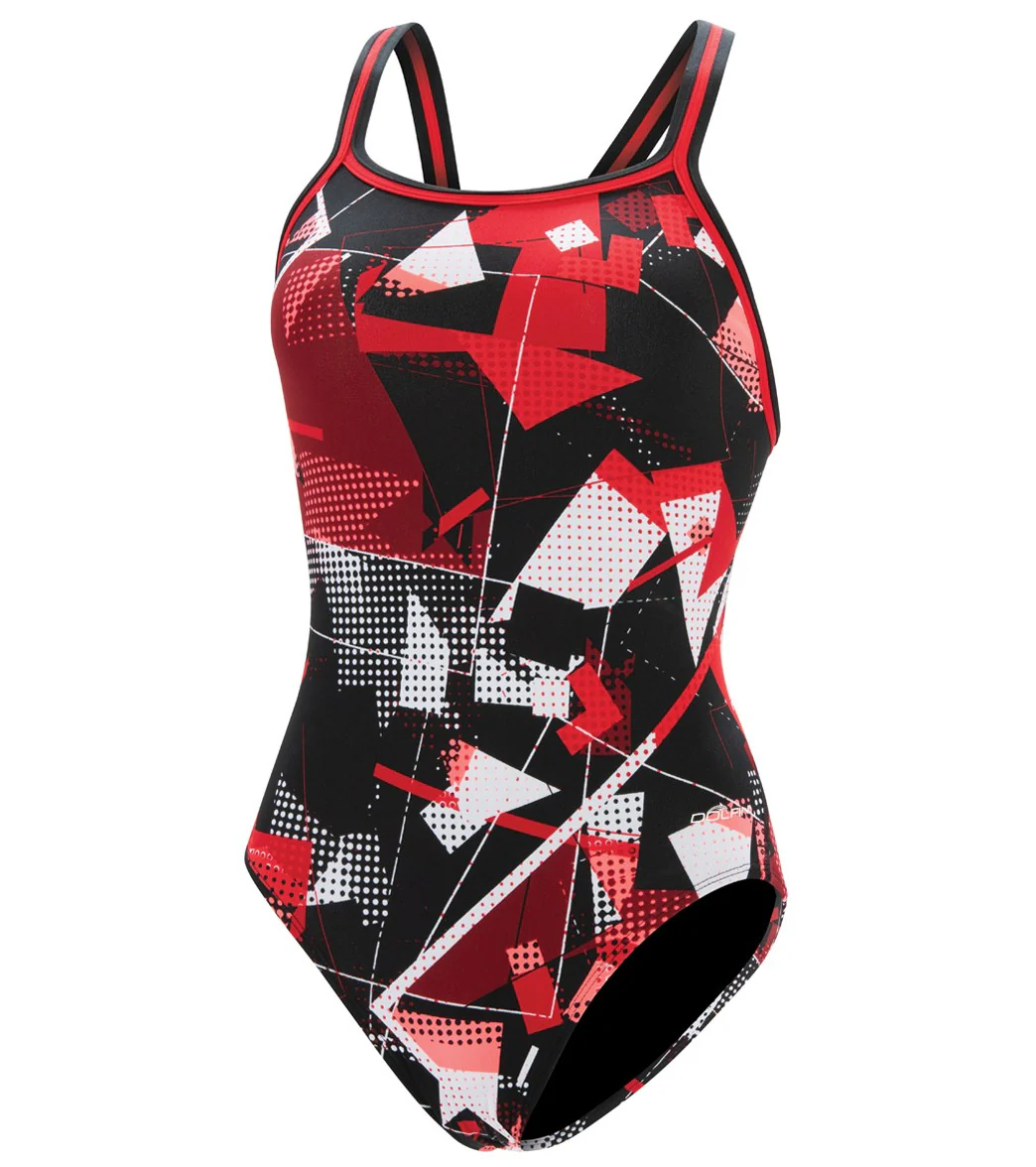 Dolfin Women's Reliance Renegade DBX Back One Piece Swimsuit - Image 21