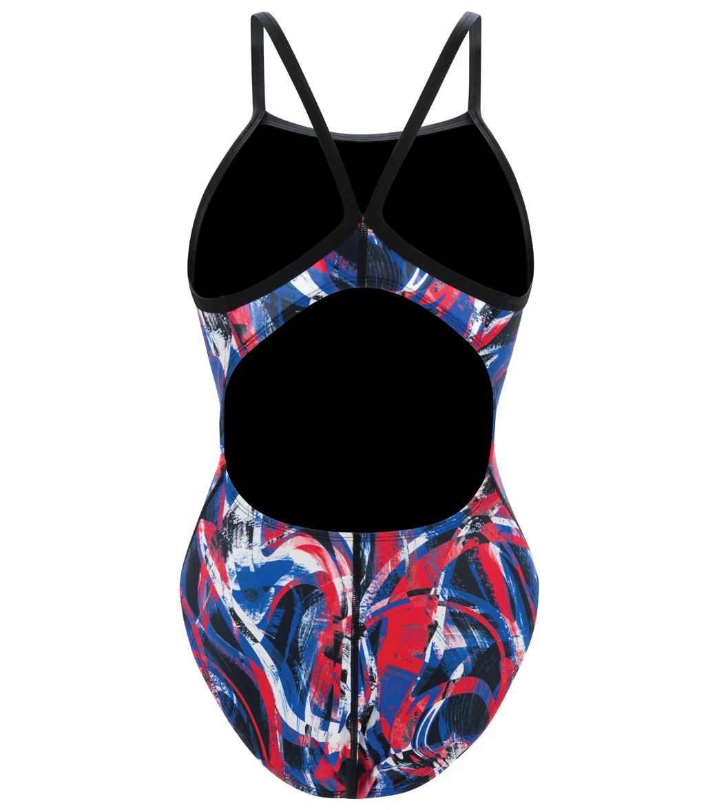 Dolfin Women's XtraSleek Eco Supernova V-2 Back One Piece Swimsuit - Image 10