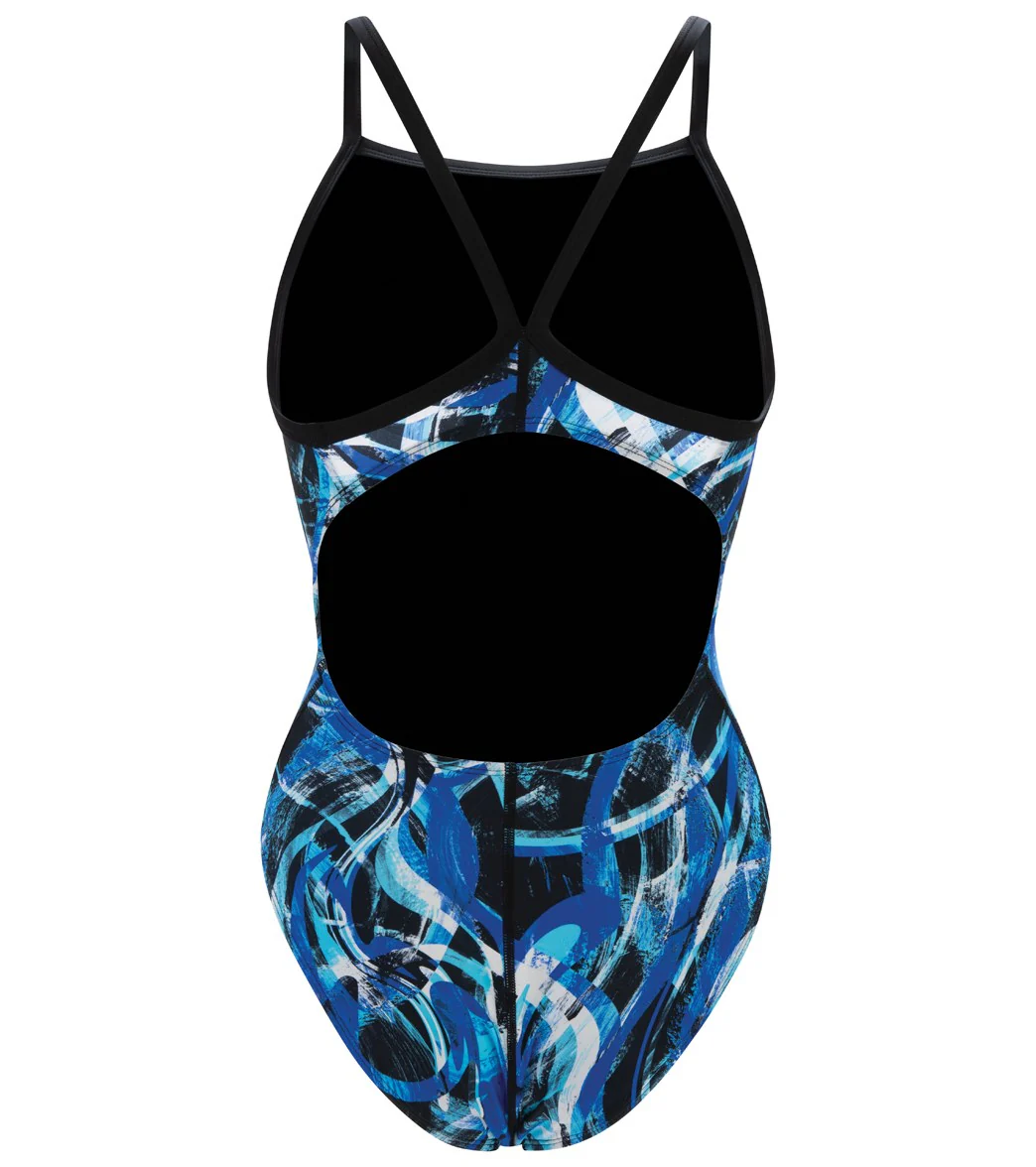 Dolfin Women's XtraSleek Eco Supernova V-2 Back One Piece Swimsuit - Image 22