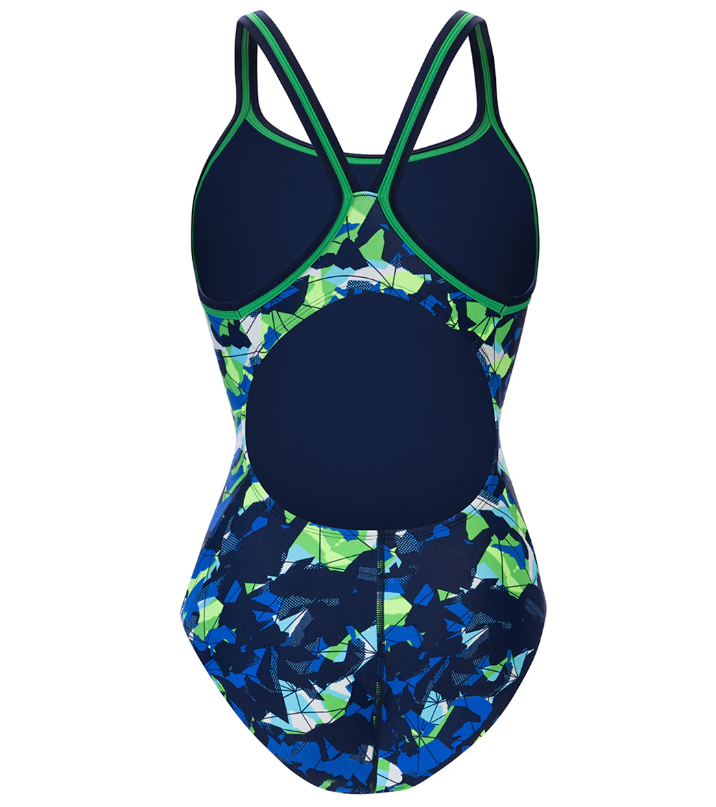 Dolfin Women's Xtrasleek Implode DBX Back One Piece Swimsuit - Image 26