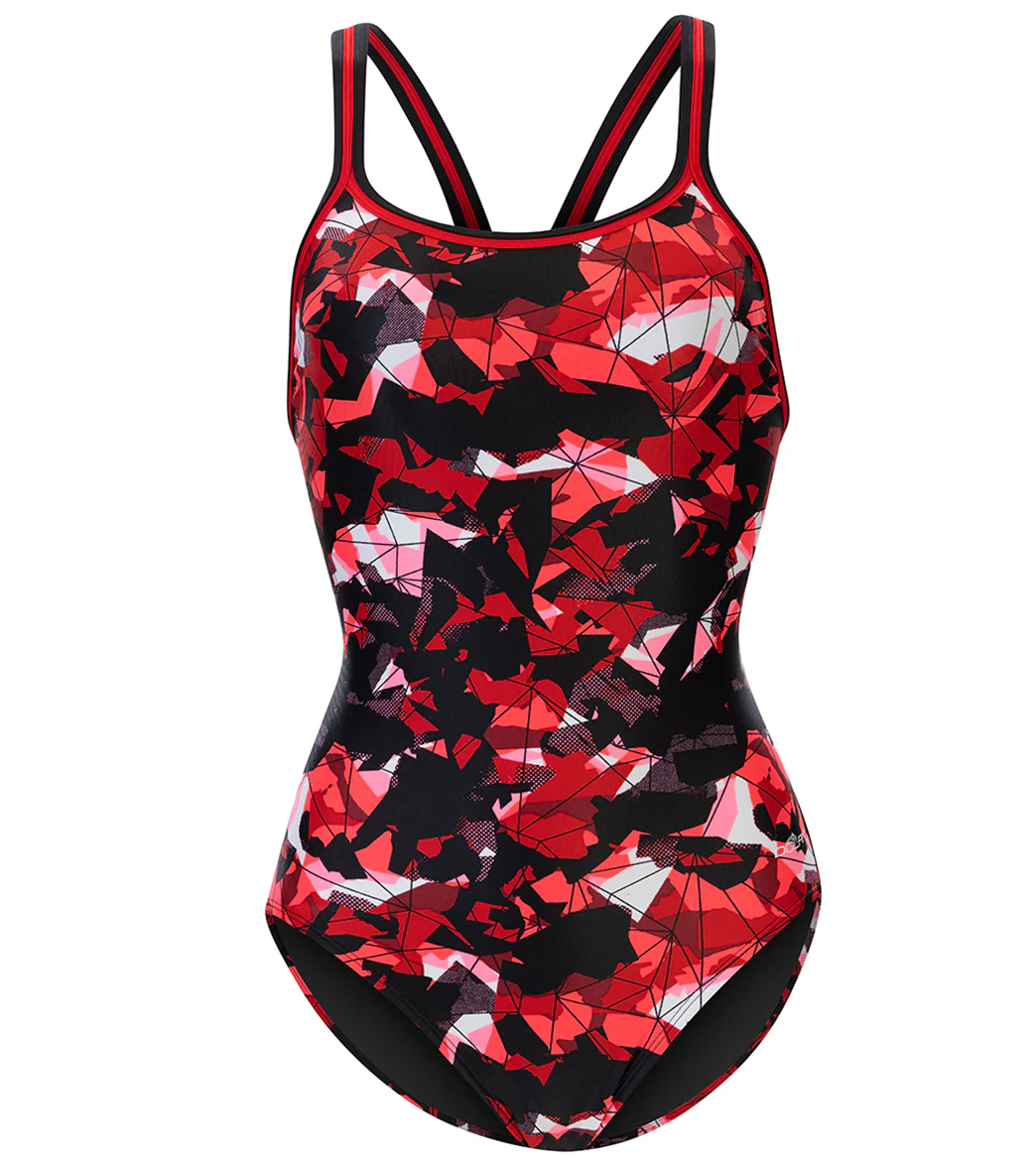 Dolfin Women's Xtrasleek Implode DBX Back One Piece Swimsuit - Image 47